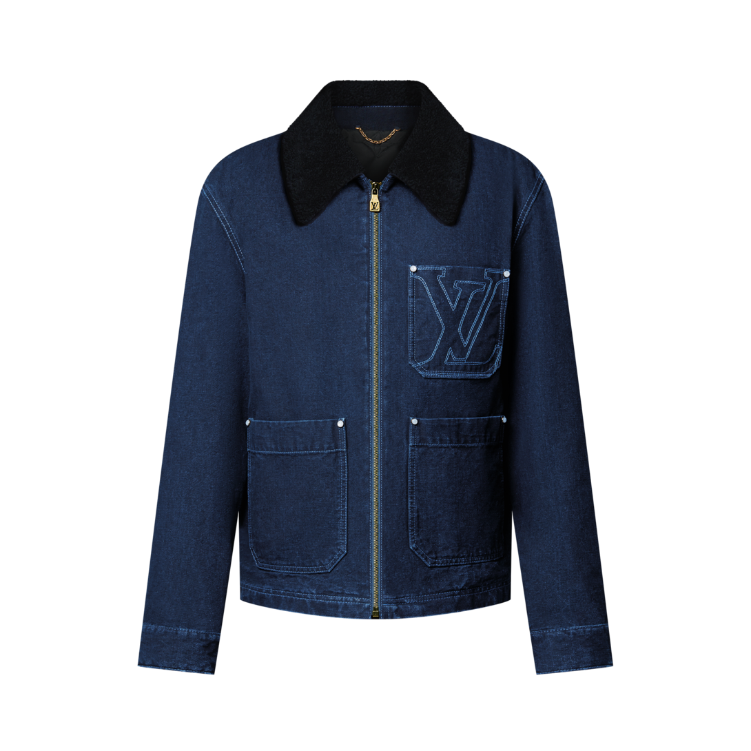 Wintery Workwear Denim Jacket - Ready-to-Wear 1AGIO7 | LOUIS VUITTON